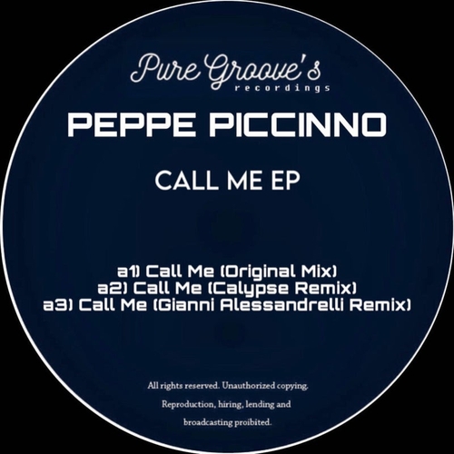 Peppe Piccinno - Call Me Ep [PGR004]